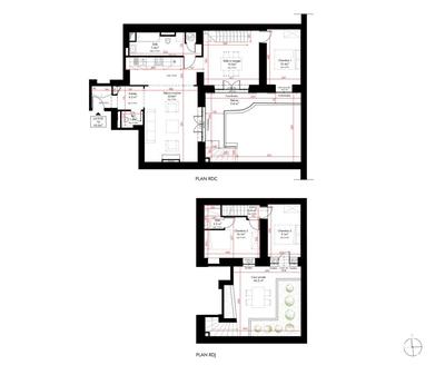 Appartement - 93 m² - 4 pièces