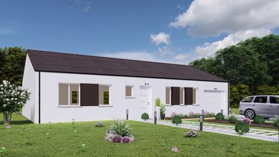 Maison - 92 m² - 6 pièces