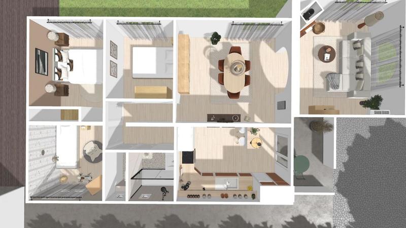 Appartement - 85 m² - 4 pièces