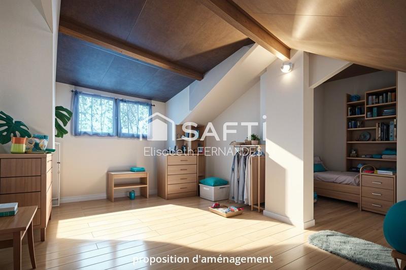 Maison - 96 m² - 6 pièces