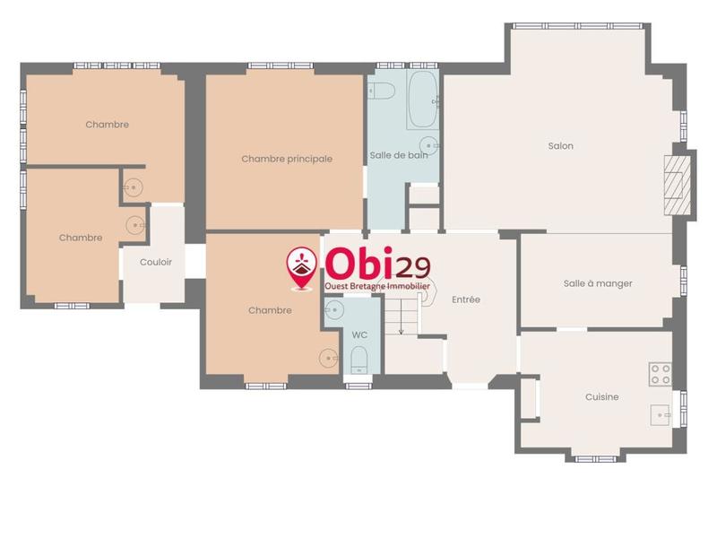 Maison - 215 m² - 13 pièces