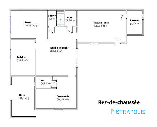 Maison ancienne - 210 m² - 7 pièces