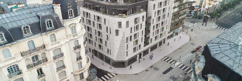 Studio - 40 m² - 2 pièces