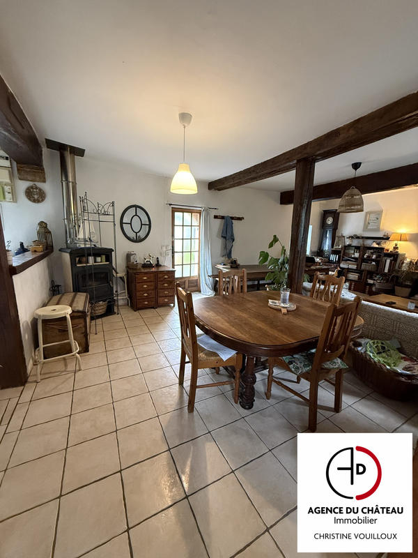 Maison ancienne - 106 m² - 4 pièces