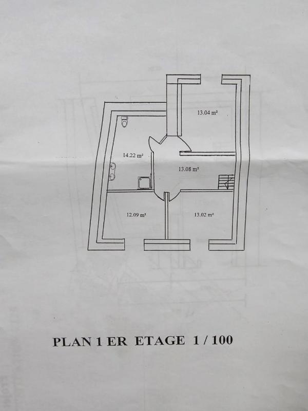 Maison - 93 m² - 1 pièce