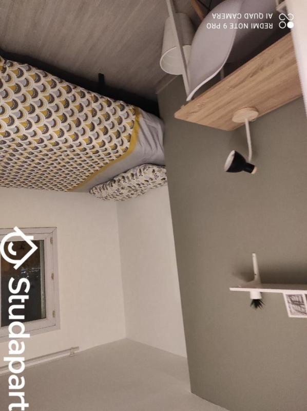 Chambre - 9 m² - 1 pièce