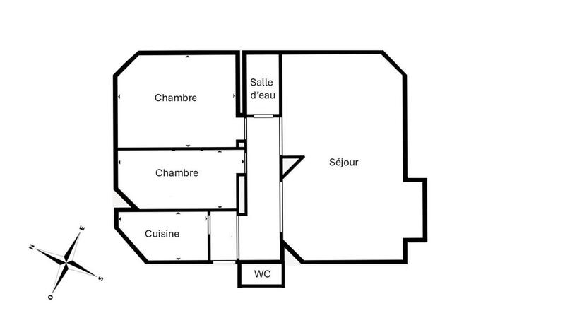 Appartement - 67 m² - 3 pièces