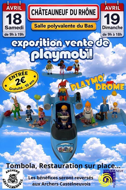 Exposition - vente playmobil