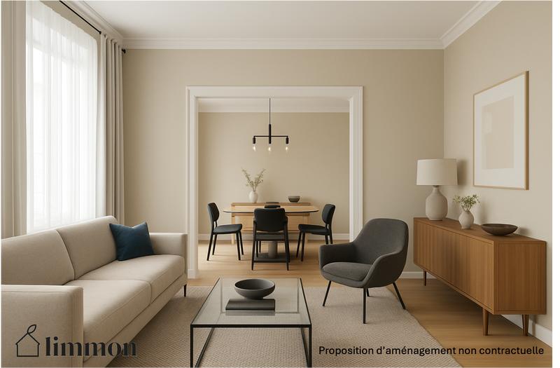 Appartement - 180 m² - 6 pièces