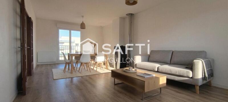 Appartement - 110 m² - 4 pièces