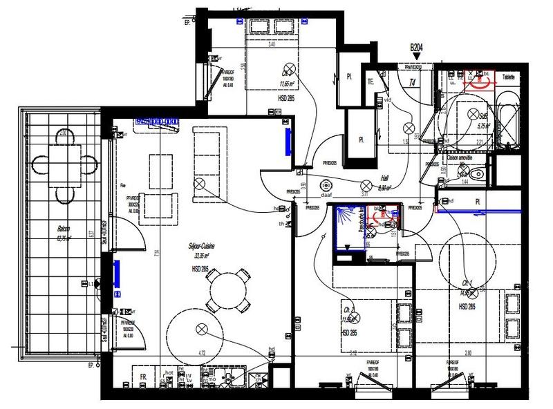 Appartement - 88 m² - 4 pièces