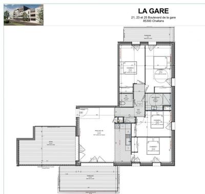 Maison - 89 m² - 5 pièces