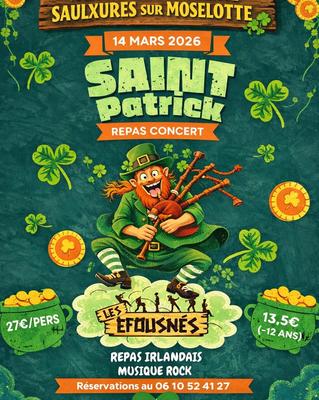 Repas concert - Saint Patrick