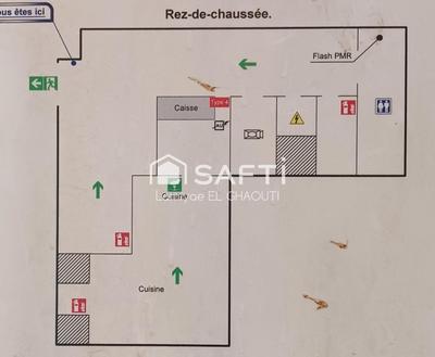 Local commercial - 50 m² - 1 pièce