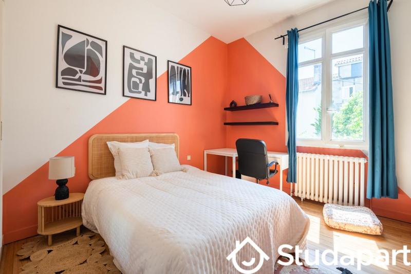 Chambre - 22 m² - 1 pièce