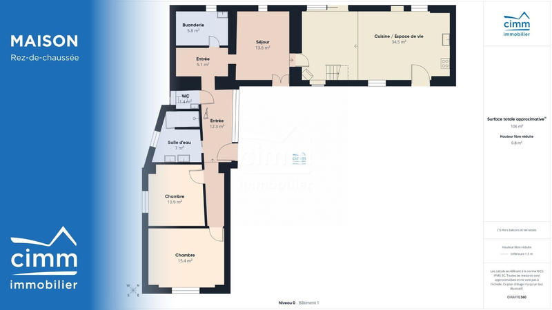 Maison ancienne - 145 m² - 7 pièces