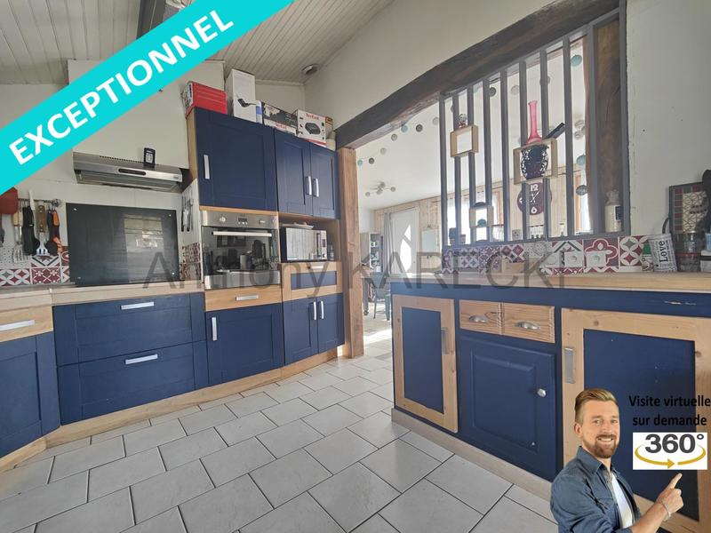 Maison - 96 m² - 5 pièces