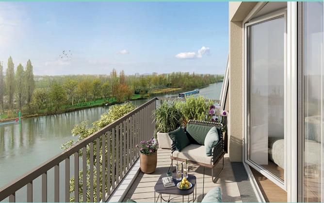 Appartement - 45 m² - 2 pièces