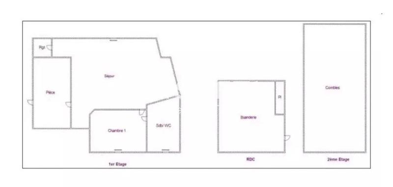 Appartement - 37 m² - 2 pièces