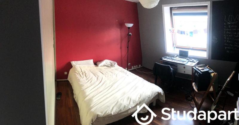 Chambre - 18 m² - 1 pièce