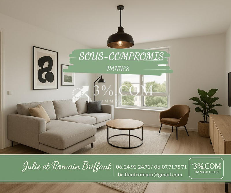 Appartement - 66 m² - 3 pièces