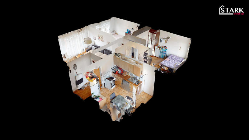 Appartement - 64 m² - 3 pièces