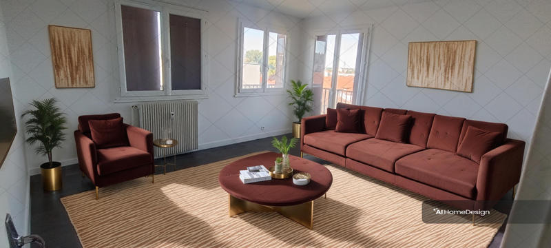 Appartement - 61 m² - 3 pièces