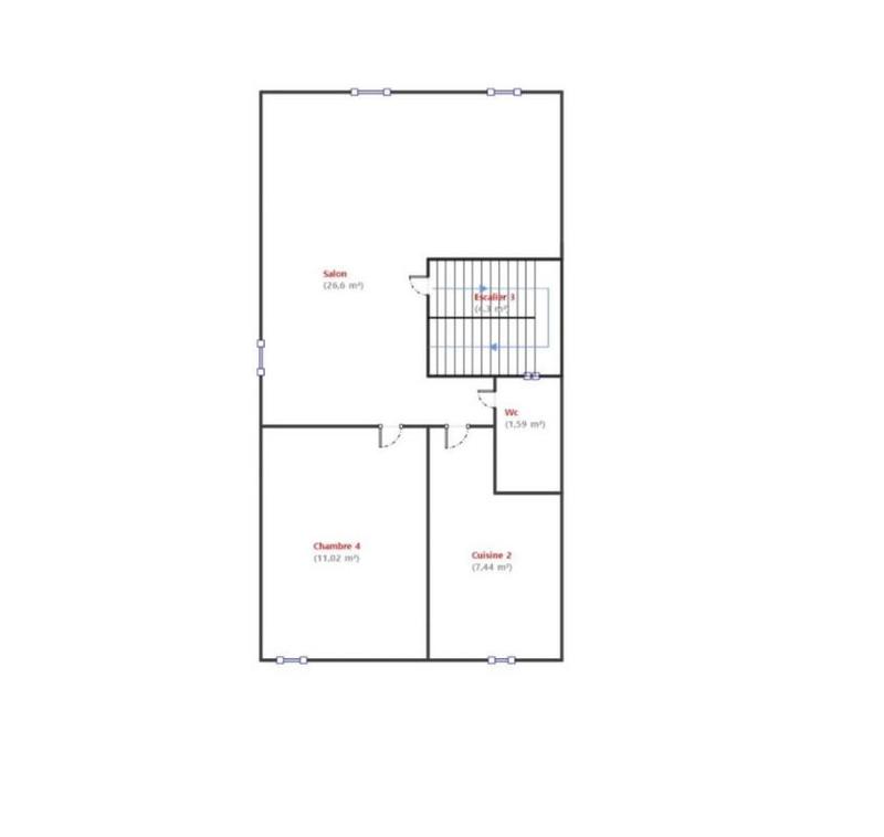 Maison de village - 188 m² - 5 pièces