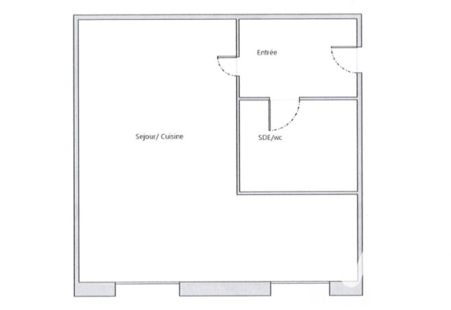 Appartement - 24 m² - 1 pièce