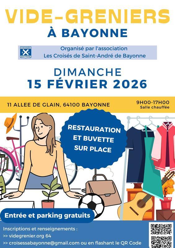 Vide-grenier des croisés de saint-andré