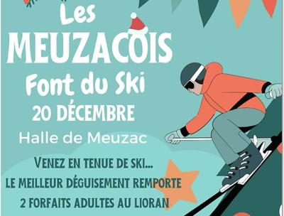 Les Meuzacois font du ski