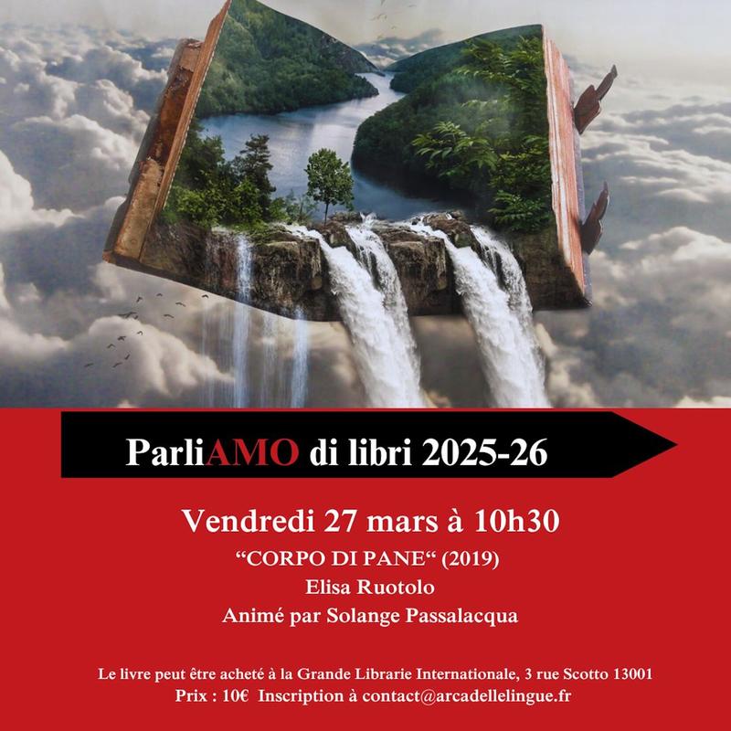 Club de lecture en italien : "Corpo di pane" de Elisa Ruotolo
