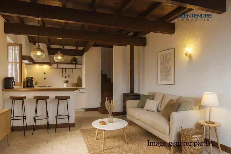 Maison ancienne - 42 m² - 2 pièces