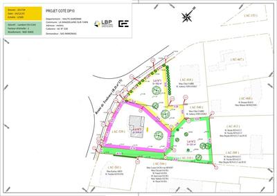 Terrain constructible - 1 251 m²