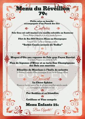 Réveillon du nouvel an au Bugue