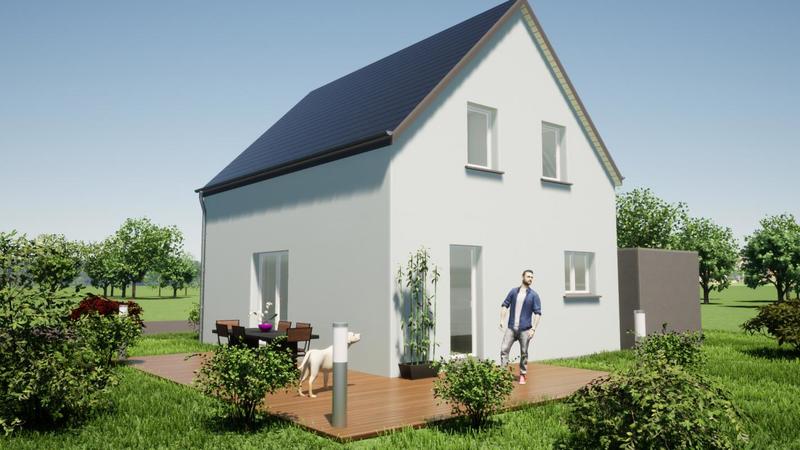 Maison - 90 m² - 5 pièces