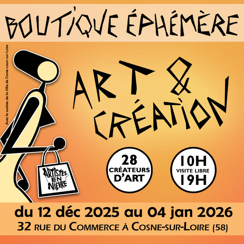 Boutique éphémère Art &amp; Création
