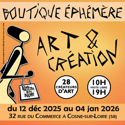 Boutique éphémère Art &amp; Création