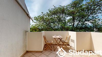 Chambre - 12 m² - 1 pièce