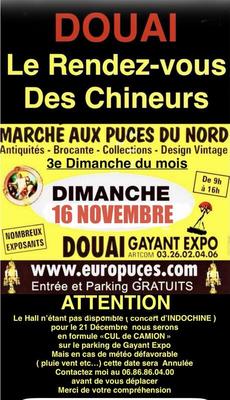 Marché aux puces du nord à gayant expo douai