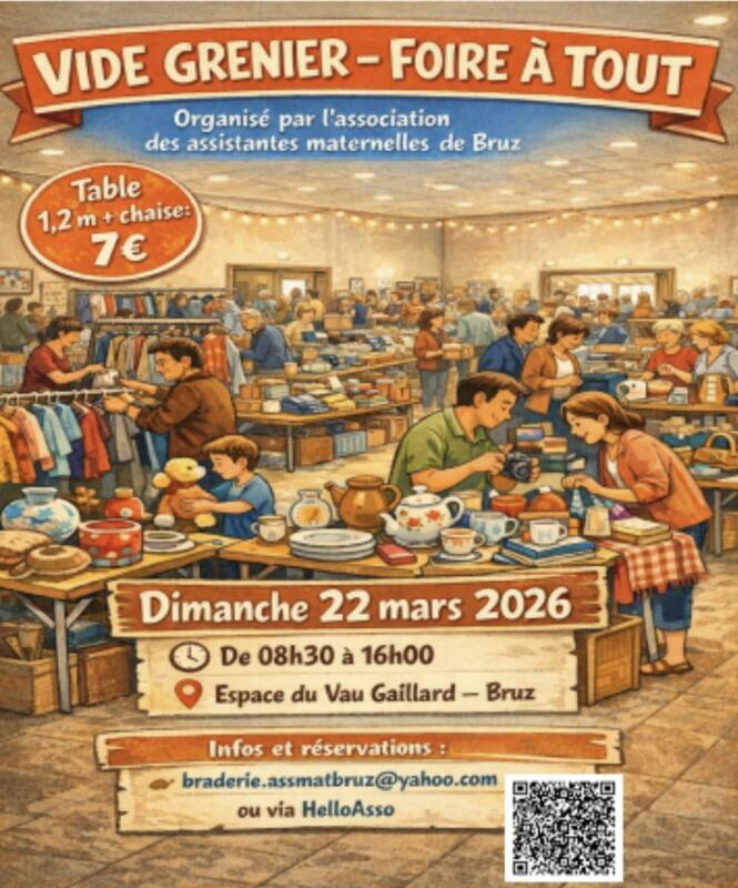 Vide-grenier - foire à tout