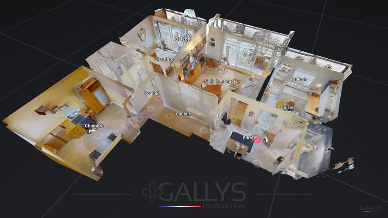 Appartement - 82 m² - 3 pièces