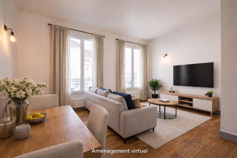 Appartement - 65 m² - 3 pièces