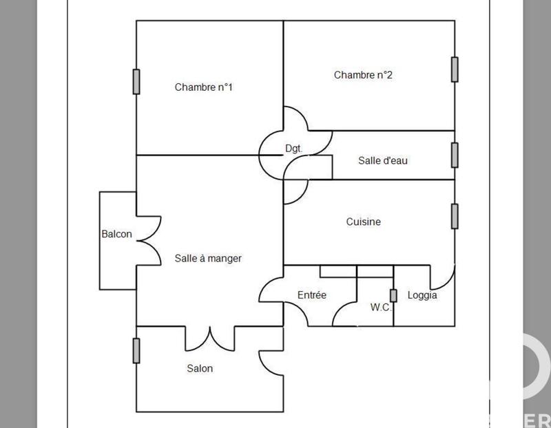 Appartement - 75 m² - 5 pièces