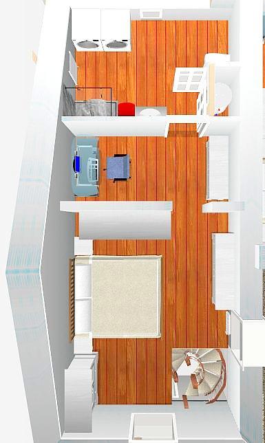 Appartement - 70 m² - 2 pièces