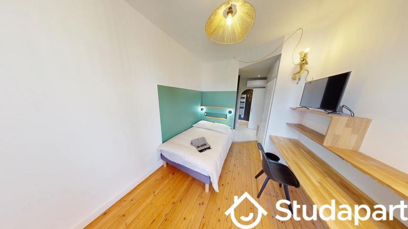 Chambre - 18 m² - 1 pièce