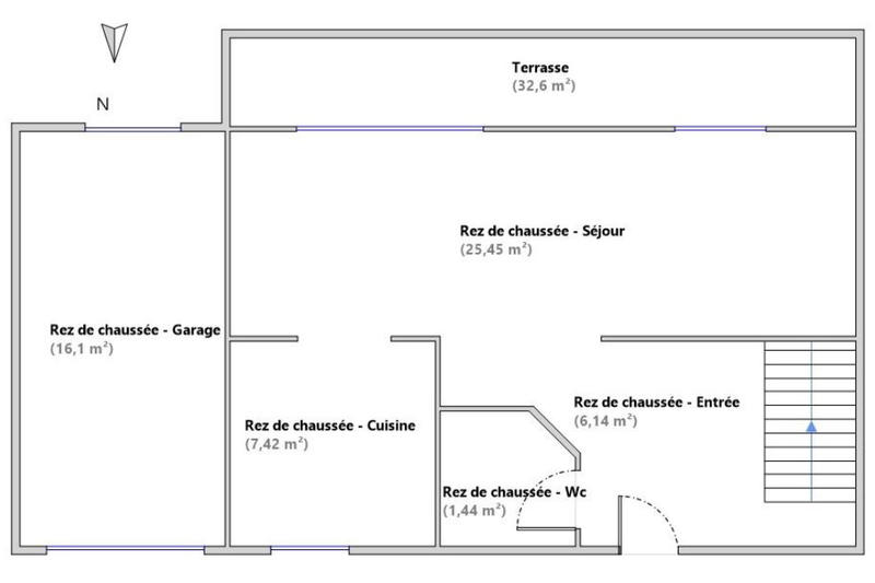 Maison - 82 m² - 4 pièces