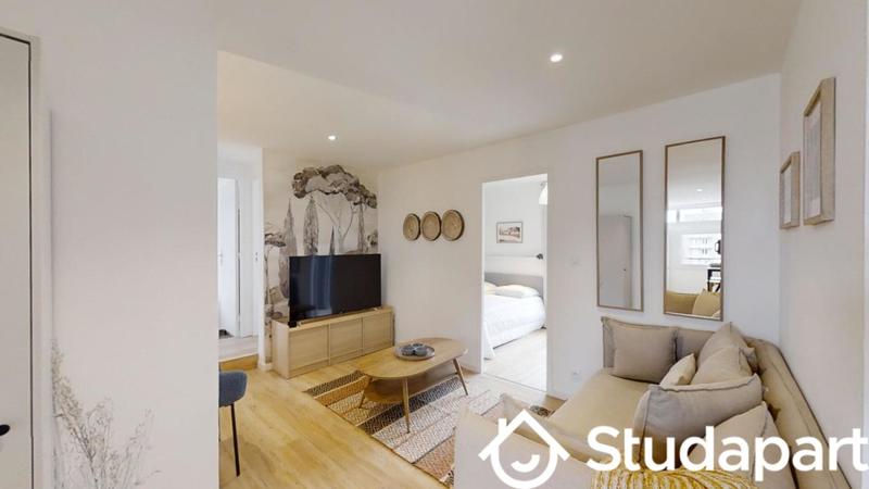 Chambre - 12 m² - 1 pièce