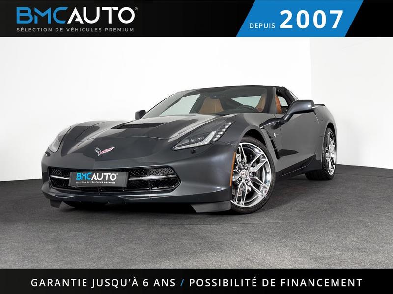 Chevrolet Corvette C7 6.2 V8 Targa Stingray Bv7 Pack Z51 466ch 3000km Comme Neuve Bose Camera Keyless Go
