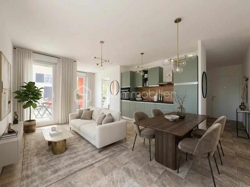 Appartement - 44 m² - 2 pièces